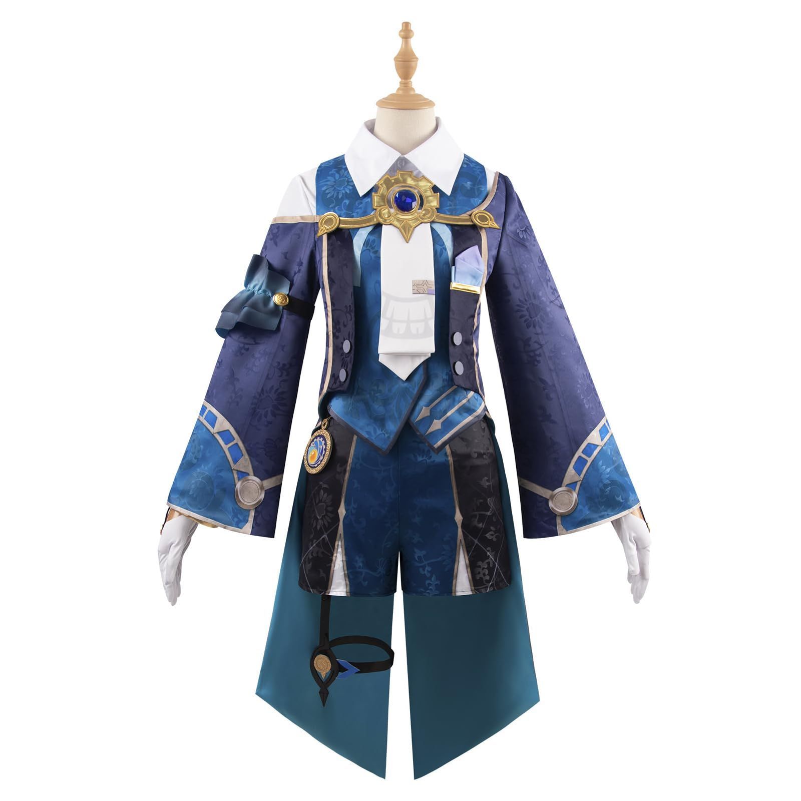 五次元 精巧 高品質 崩壊スターレイル ミーシャ コスプレ衣装 フルセット ウィッグ付き 飾り小物付き cosplay ハロウィン クリスマス パーティー アニ BJ0927ML04