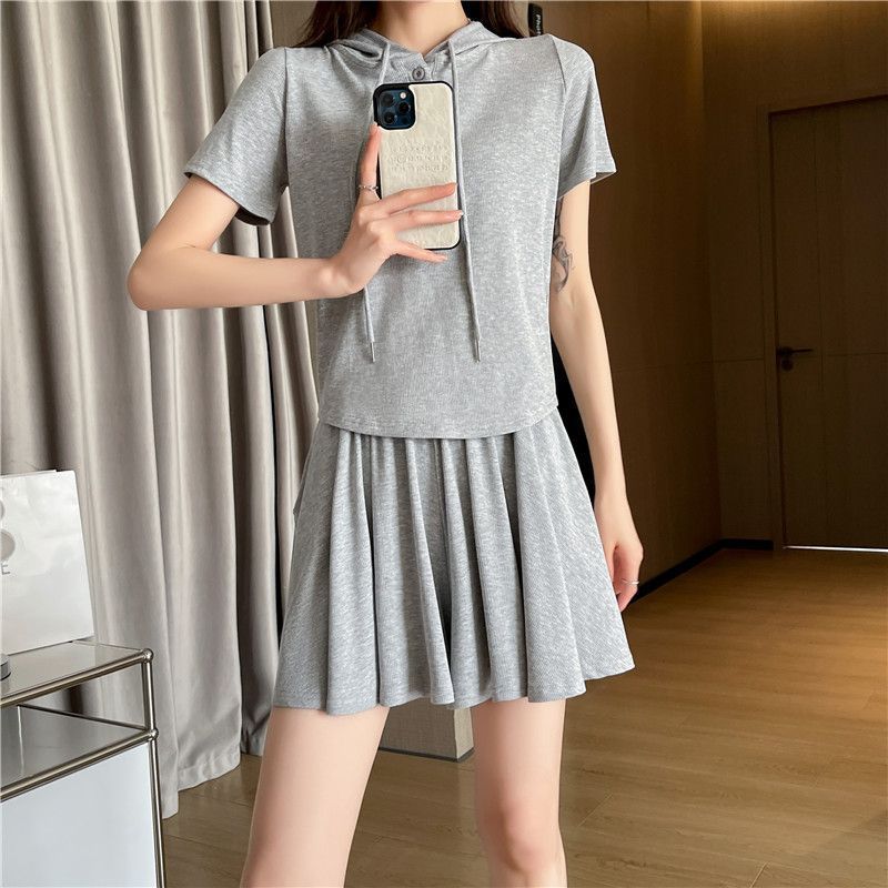 無地上下セットTシャツスカートカジュアルおしゃれ夏 レディース 上下セット 夏服 セット 半袖 Tシャツ 無地 シンプル