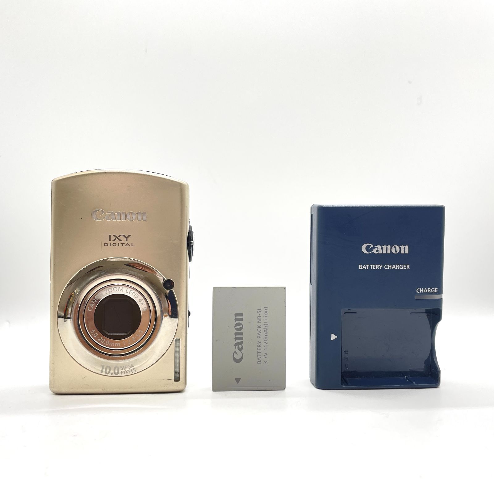 Canon IXY DIGITAL 920 ISゴールド取扱説明書充電器付き 【公式通販】