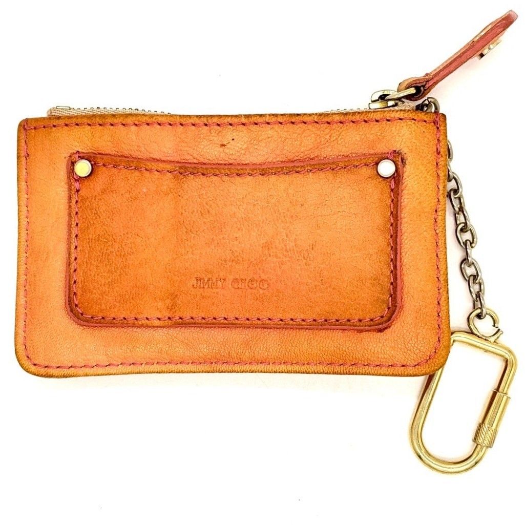 【JIMMY CHOO】カードケース コインケース オレンジ ジミー チュー JIMMY CHOO NANCY UUF 小銭入れ ナンシー メンズ
