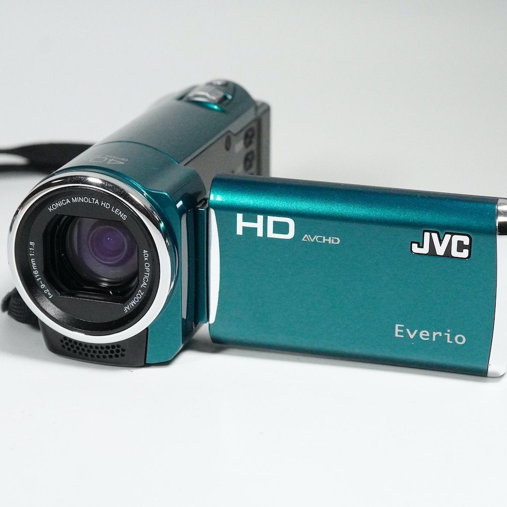 JVC GZ E880　ビデオカメラ　シルバー JVC GZ E880ビデオカメラシルバー
