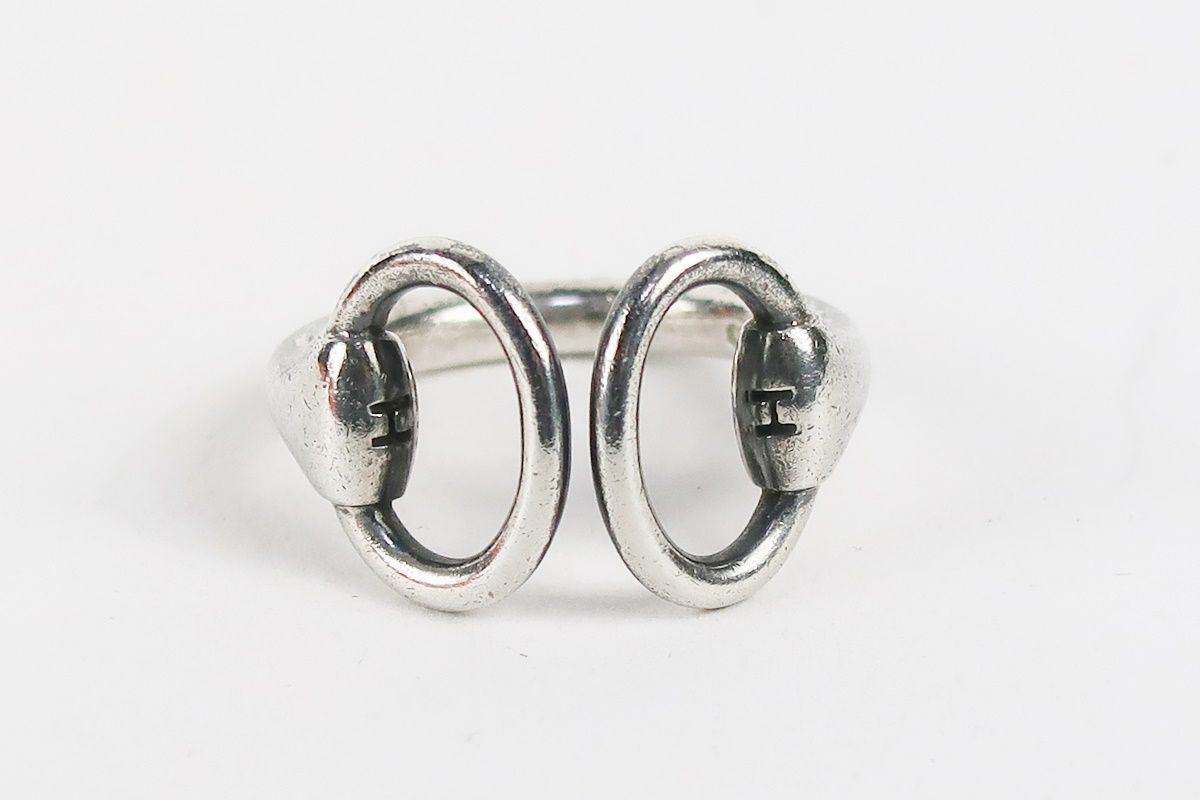 美品】HERMES エルメス シルバー ナウシカリング 指輪 925