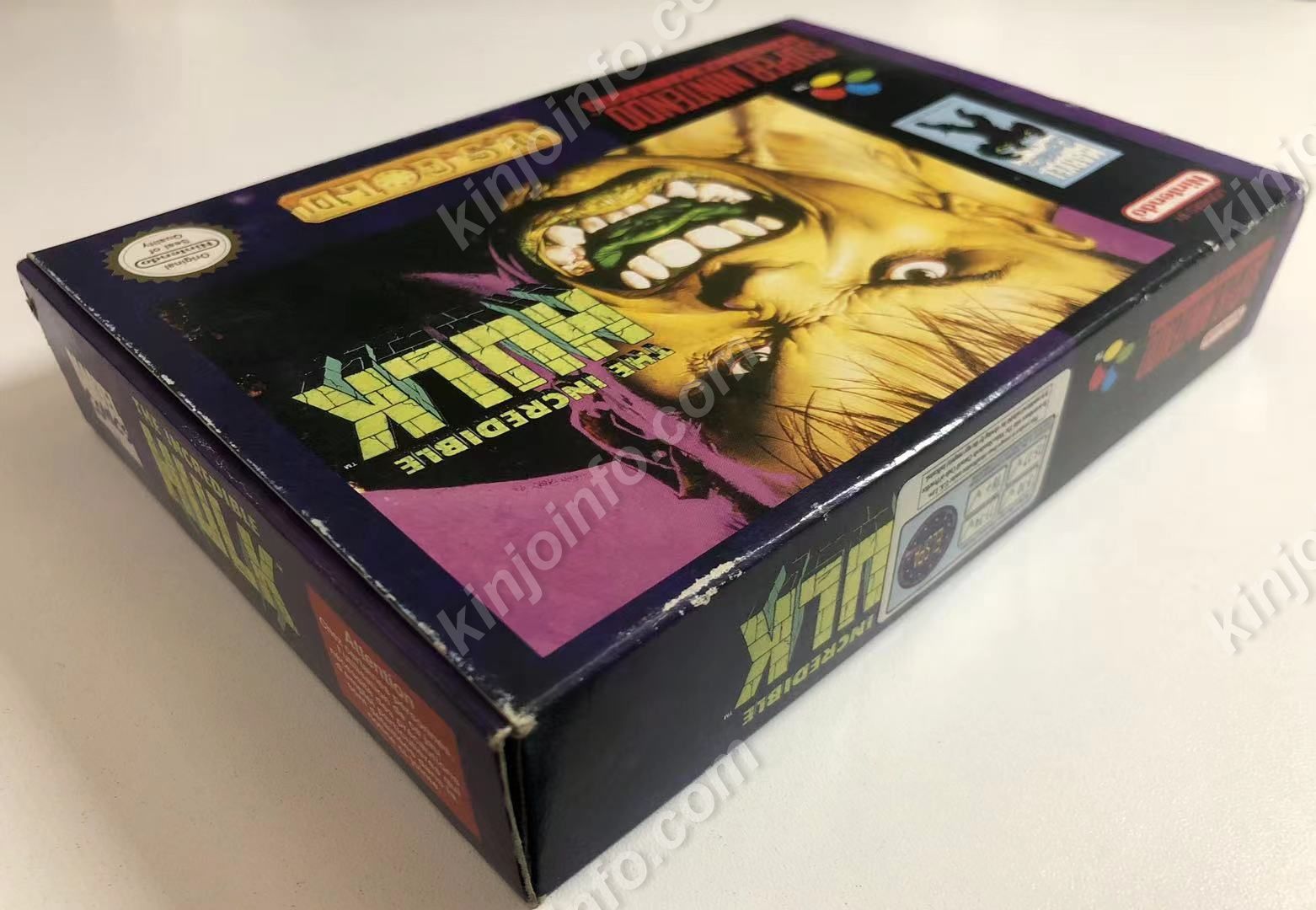 The Incredible Hulk【中古美品・SNES欧州版】 - メルカリ
