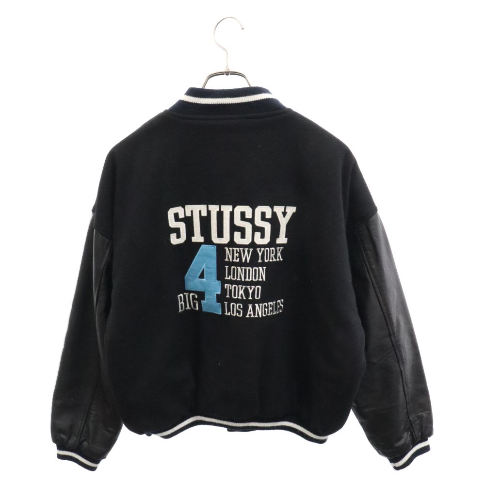 STUSSY (ステューシー) OLD STUSSY BIG4 スタジアムジャンパー 