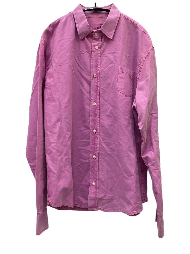 フランクアンドアイリーン Frank - Eileen LUKE LIMITED ガーメントダイ 長袖 シャツ M パープル 601MT-46