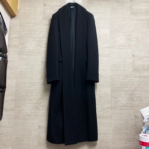 COMME des GARCONS HOMME PLUS コムデギャルソンオムプリュス 22AW ボタンレスロングコート ブラック size-L  PJ-J065【中目黒B09】 - メルカリ