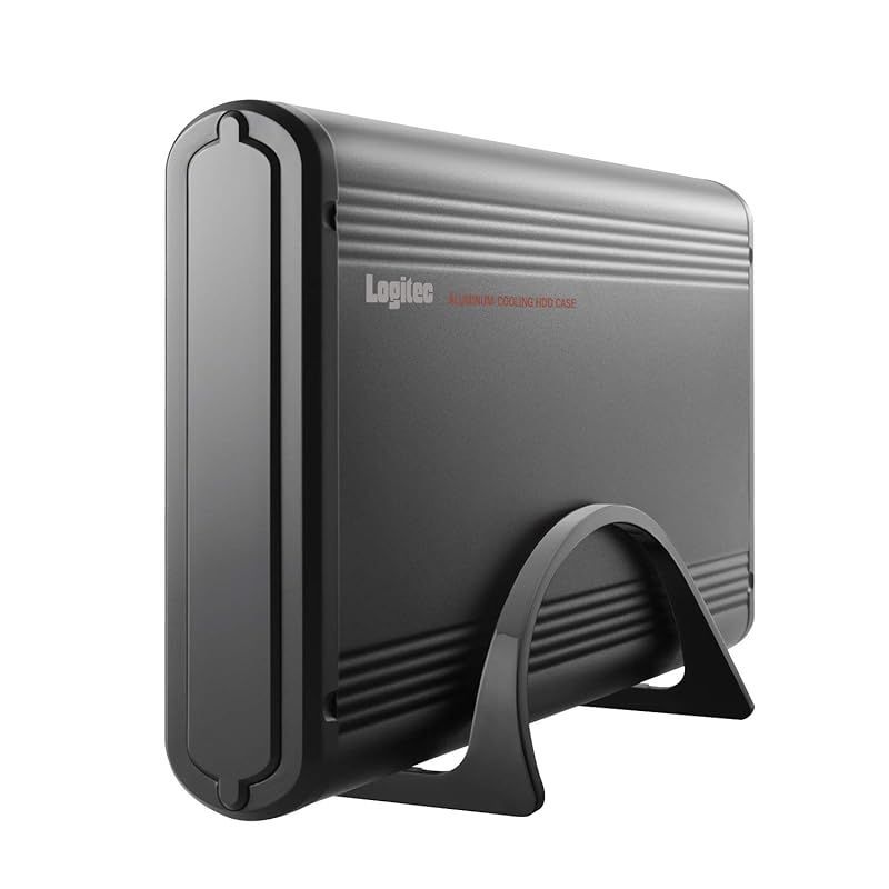ロジテック 外付けハードディスクケース ハイブリッドドライブ 3.5インチ USB3.0 USB3.1(Gen1) SATA3 TV対応 電源連動機能搭載 アルミボディ LGB-EKU3 0