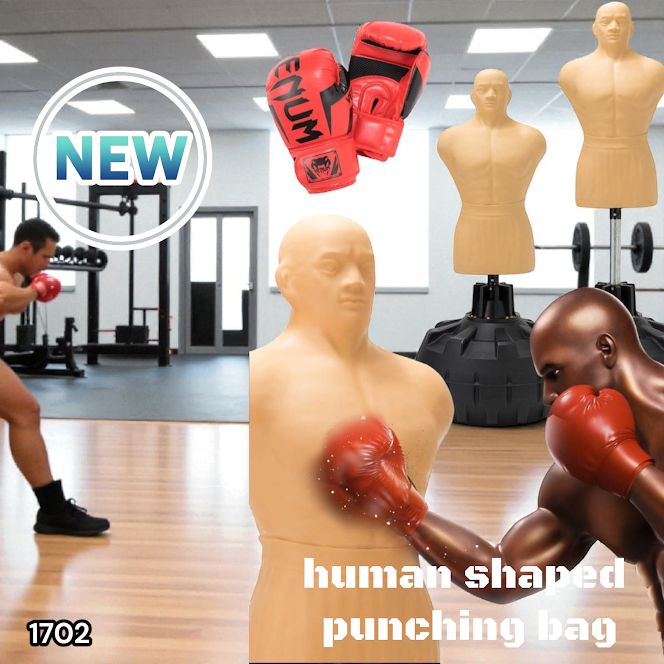 人型 サンドバッグ 自立型 高さ調節可 人肌に近い特殊素材 ボブ