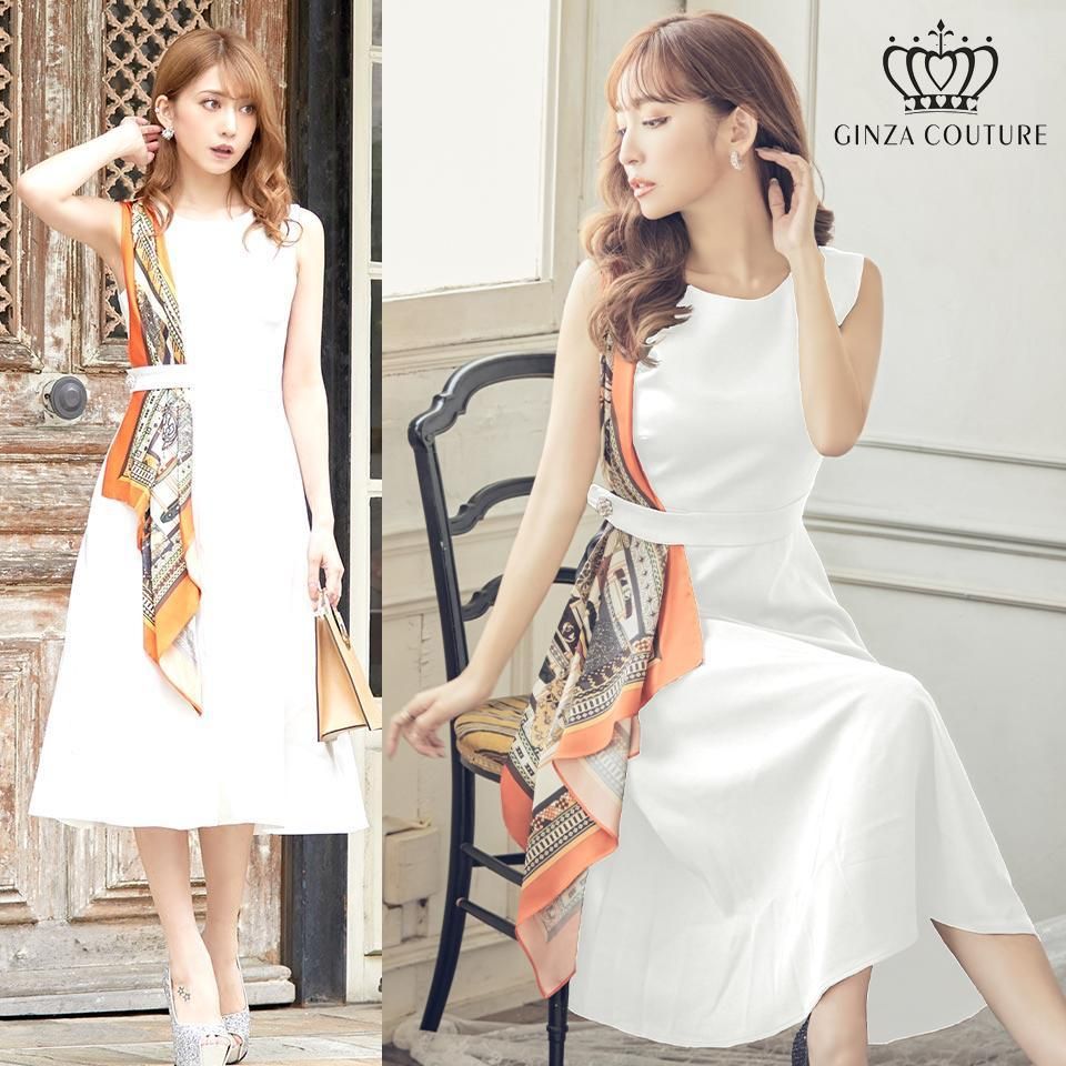 GINZA COUTURE / 銀座クチュール】スカーフポイント Aライン
