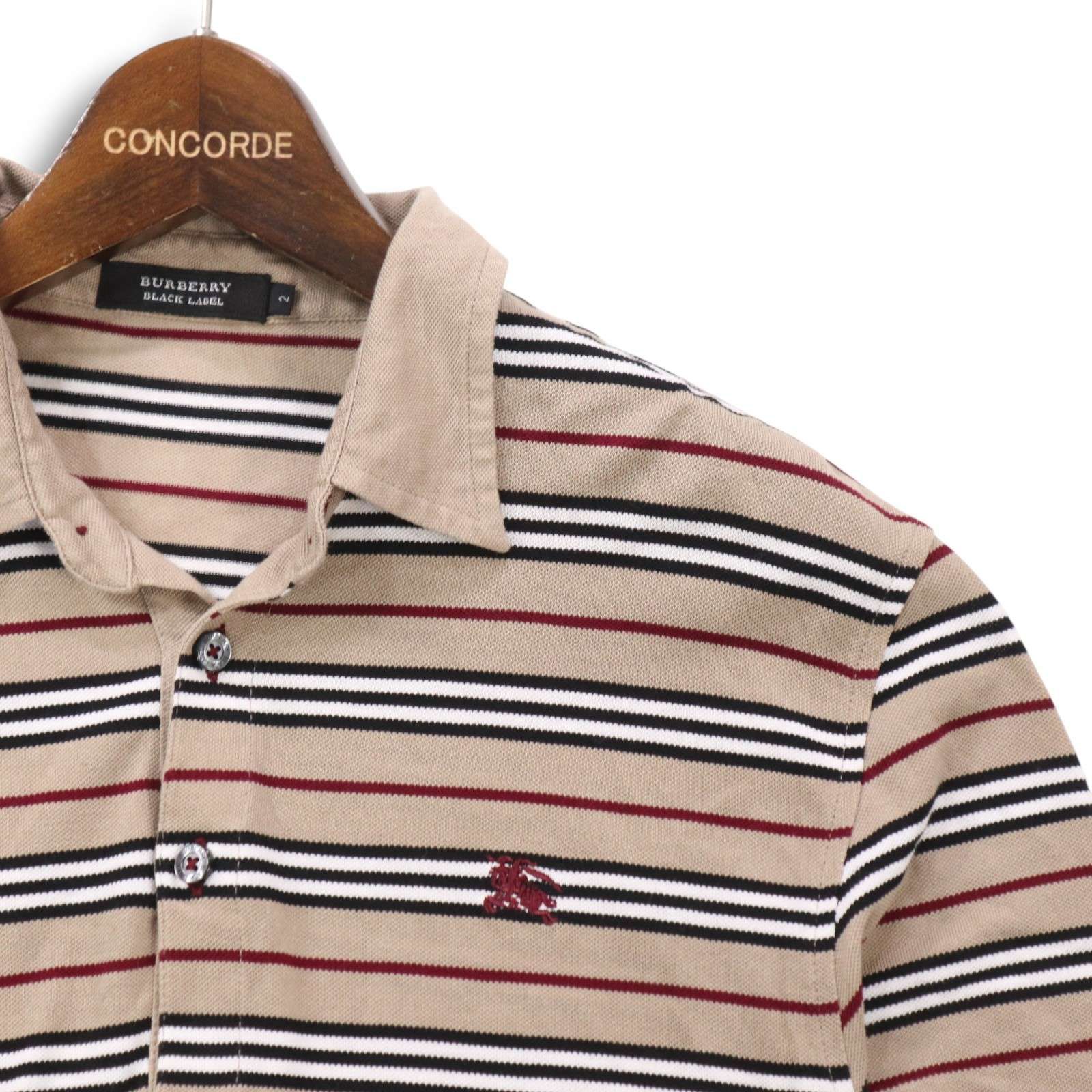 BURBERRY BLACK LABEL バーバリー ブラックレーベル 春夏 ホース刺繍