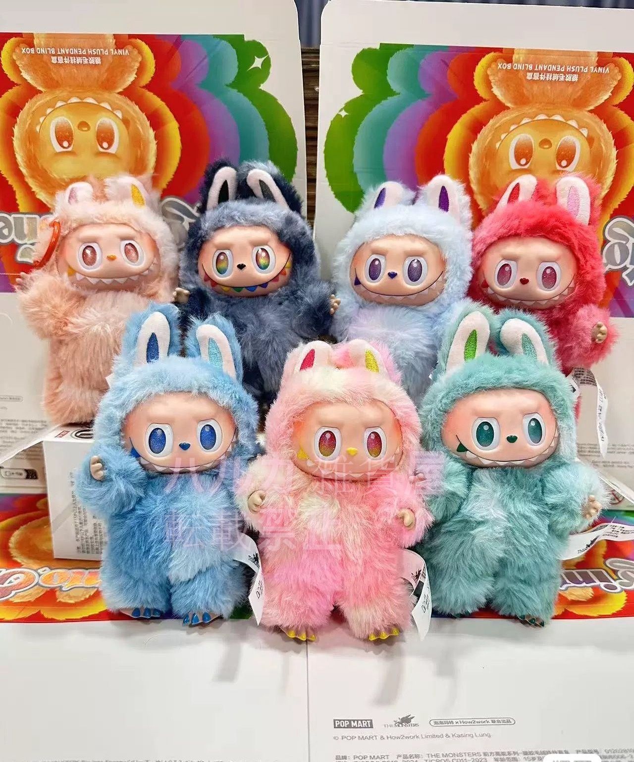 3点セット 3代目 Labubu 　ぬいぐるみ　キーホルダー 18CM 3セット ラブブ らぶぶ Labubu キーホルダー ぬいぐるみ
