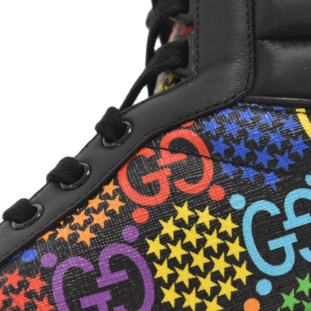 GUCCI (グッチ) Psychedelic GG Shoes GGサイケデリック ハイカット