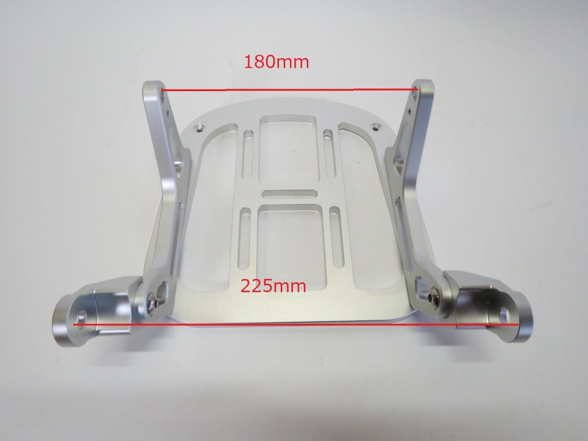 Super Cub c125 CNC アルミ キャリア マルチウイングリアキャリア FFCRYSTALESIA_COM