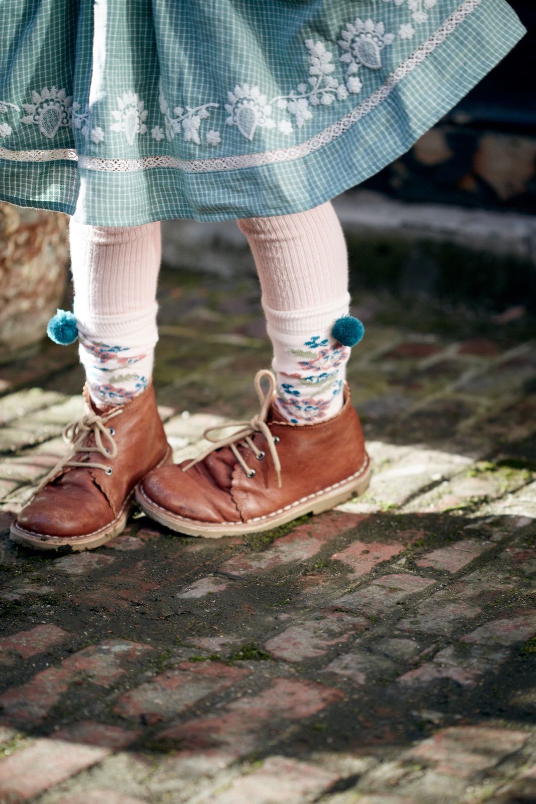 BURBERRY(バーバリー ) キッズ デニムスカート BURBERRY 星柄デニム