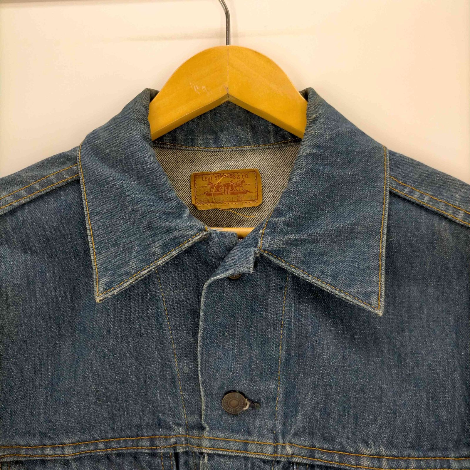 リーバイス Levis 70s~80s カナダ製 75505 0217 デニムジャケット メンズ 40