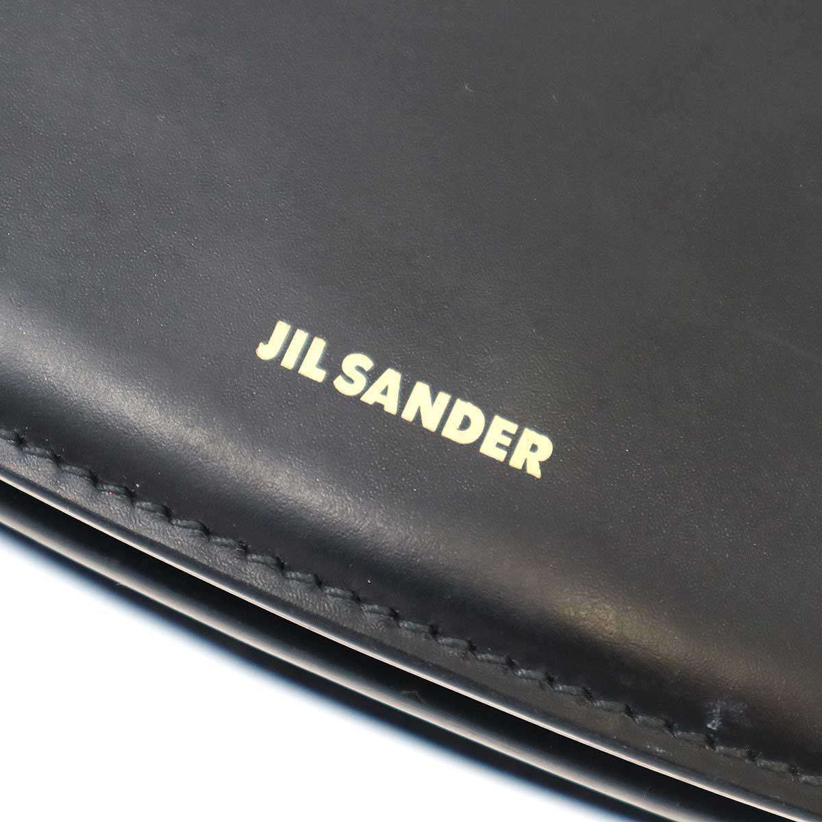 JIL SANDER ジルサンダー TAOS フラップ レザーショルダーバッグ 