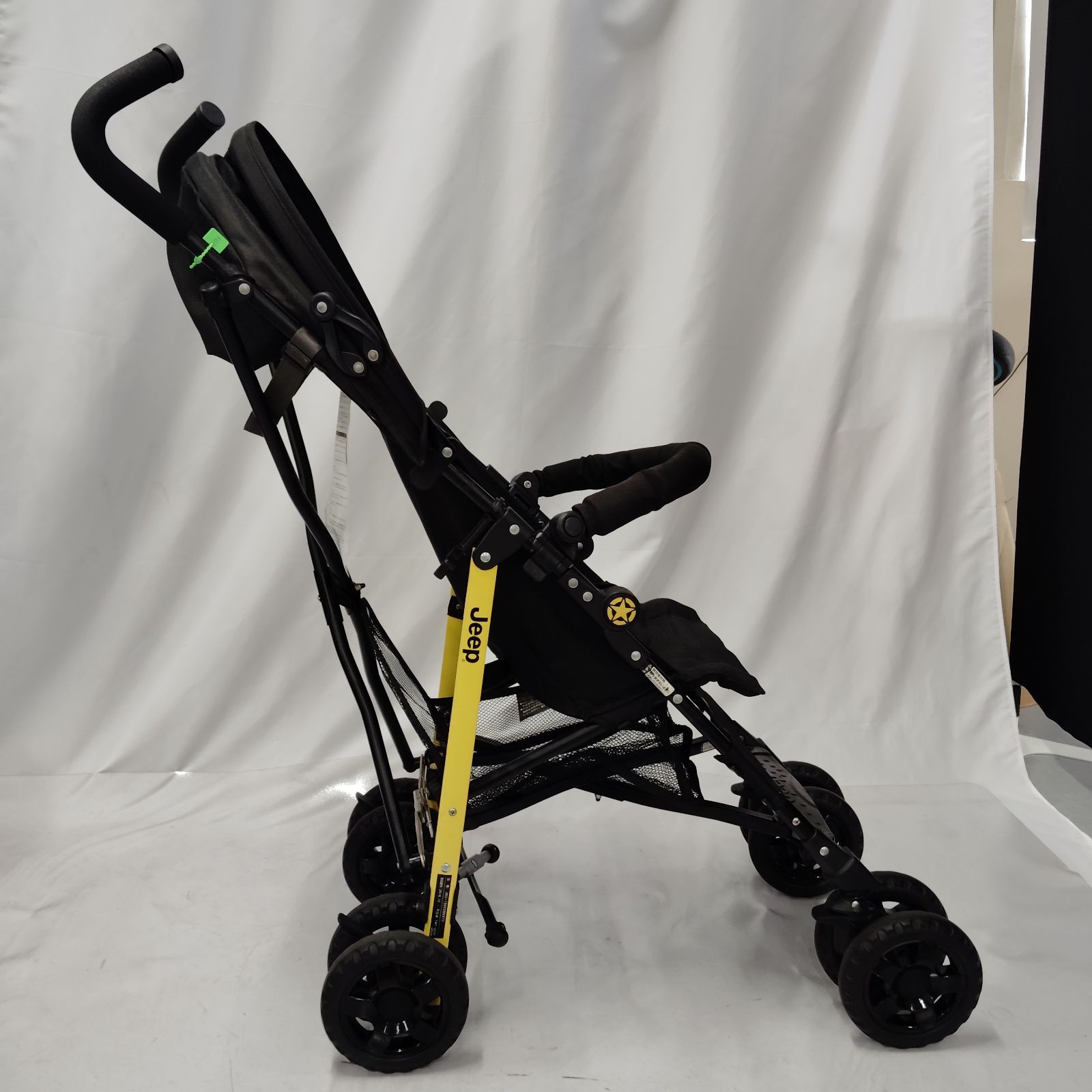 【美品】JEEP J is for JEEP B型ベビーカー イエロー 美品】JEEP J is for JEEP B型ベビーカー イエロー