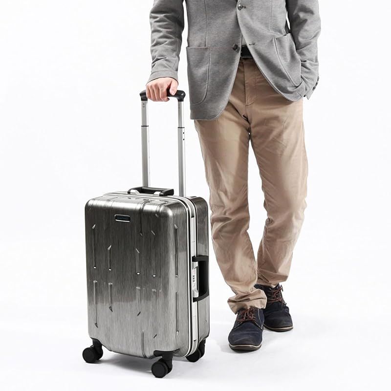 ワールドトラベラー スーツケース 機内持ち込み サグレス2 No.05111 ヘアラインブラック