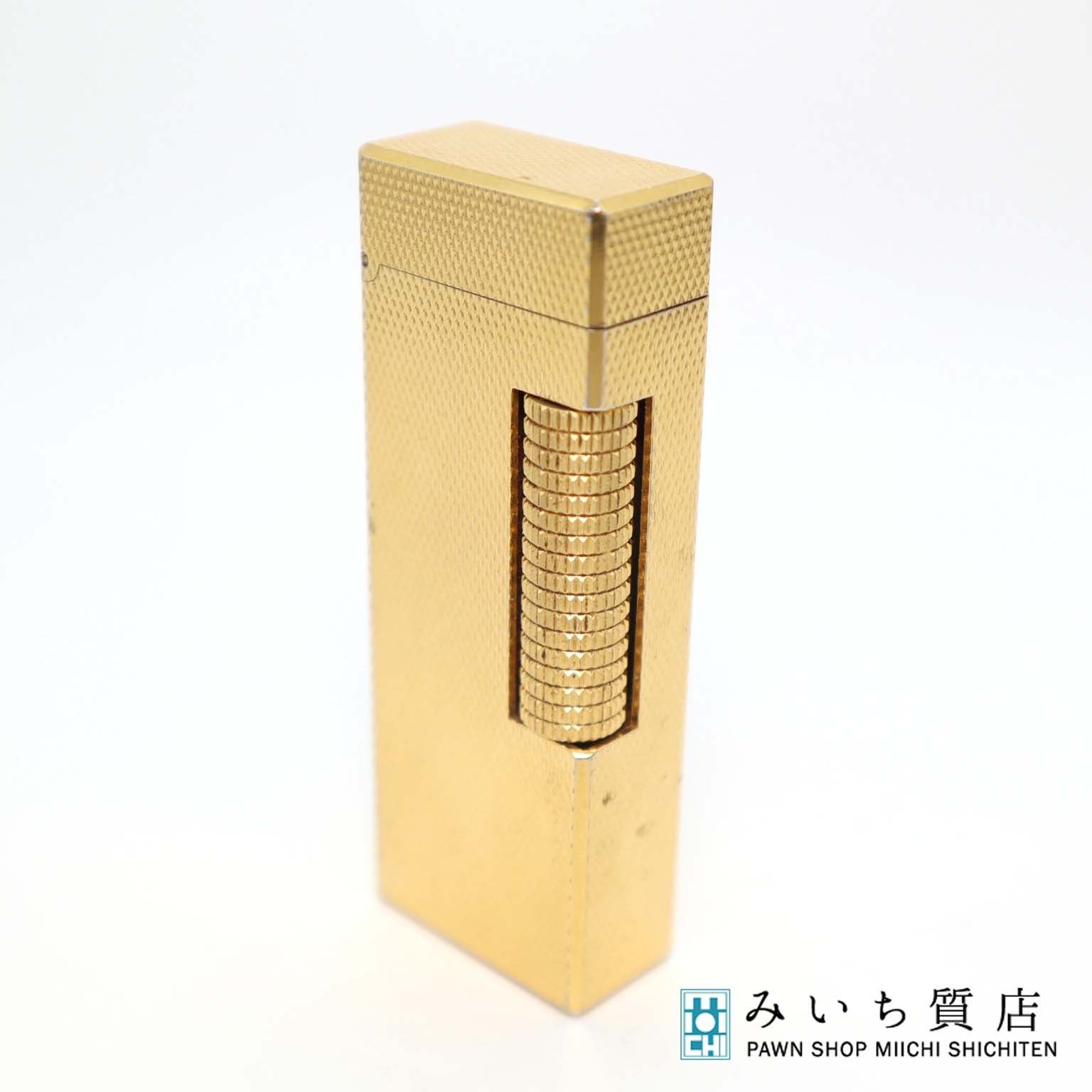 dunhill ダンヒル ガスライター US RE24163 ゴールドカラー ローラー式 