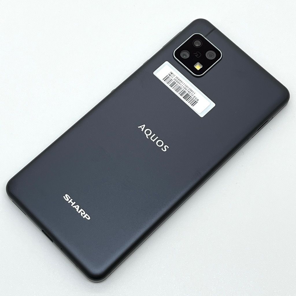 M599ジャンクdocomo SIMフリーAQUOS sense5G ジャンク】AQUOS sense5G SH-M17 [ブラック] SIMフリー 64GB