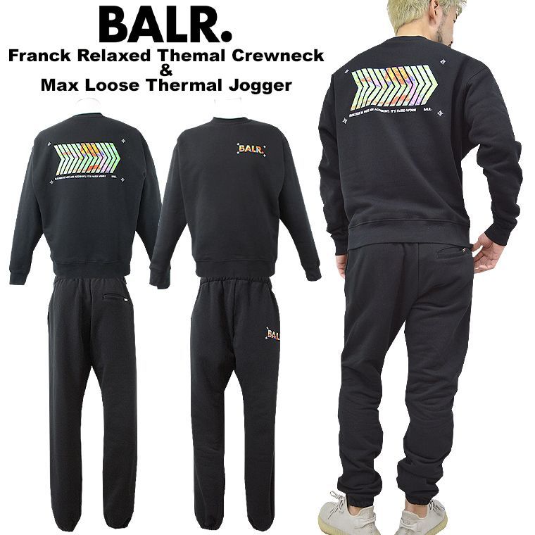 BALR. FRANCK RELAXED CARGO CREWNECK Lサイズ BALR ボーラー 2