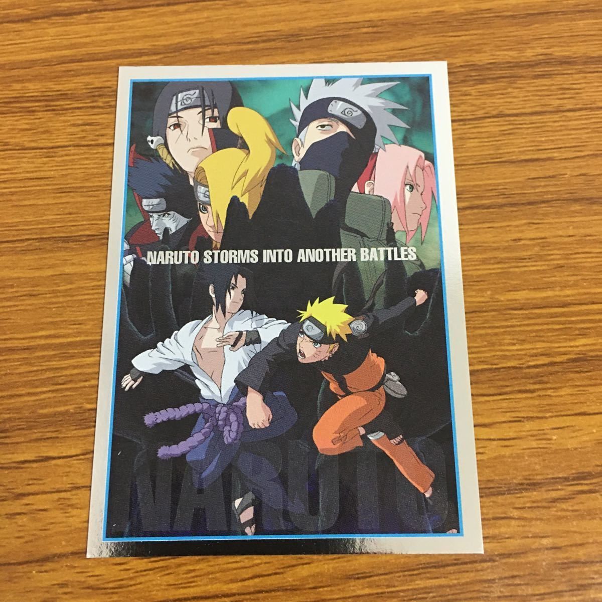 NARUTO カード　ナルト　サスケ　サクラ　カカシ ナルト カード2枚 カカシ イルカ サスケ ナルト サクラ - メルカリ