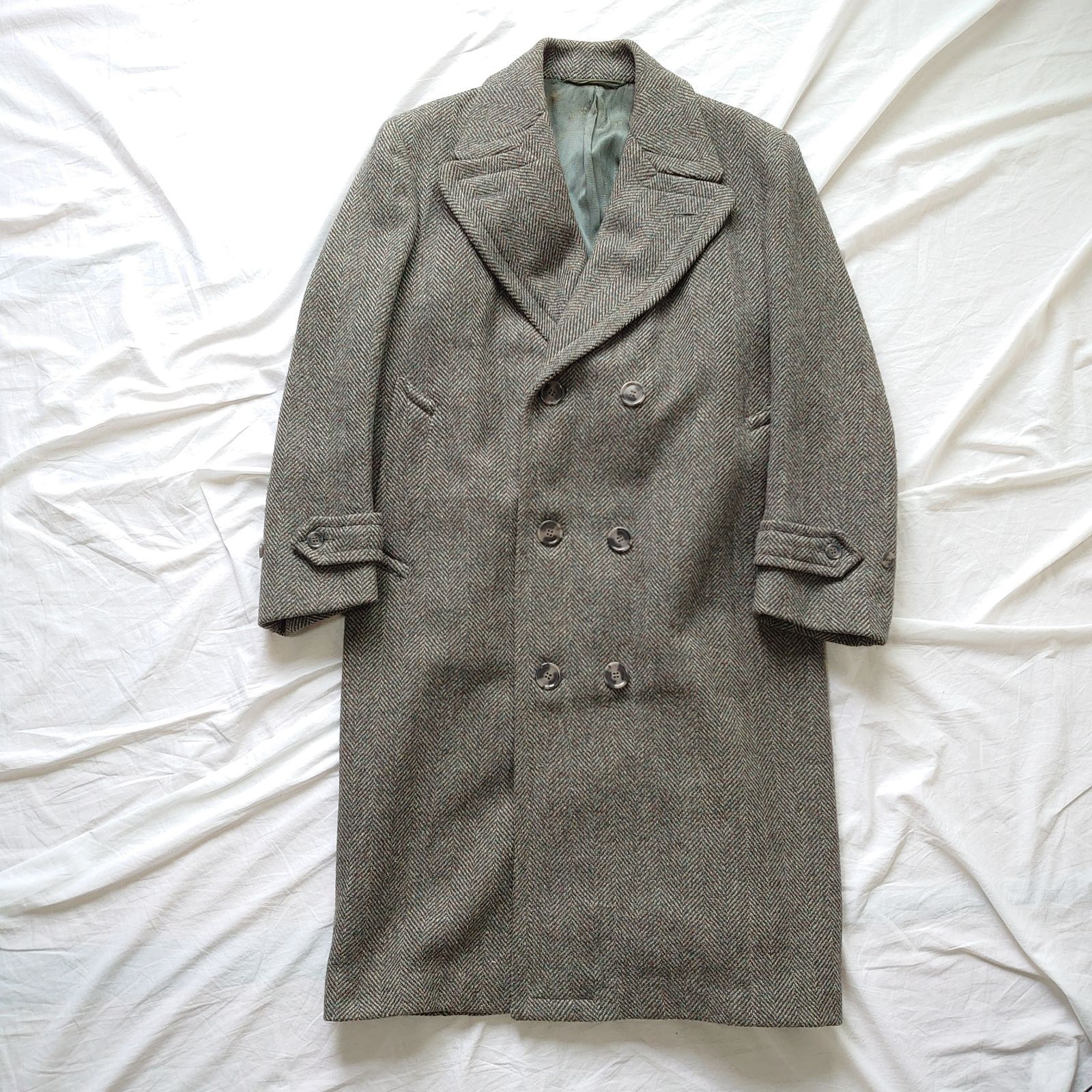 special】CC41 ツイードコート 40～50s イギリス製 ダブル - メルカリ