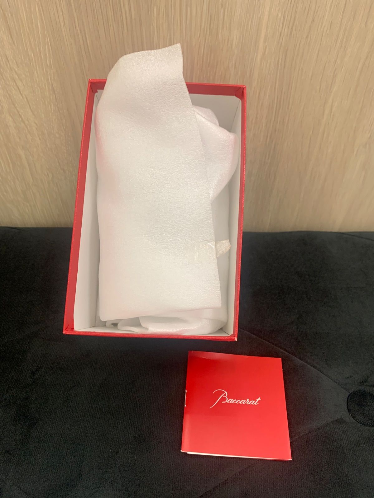 バカラ Baccarat アルルカン ベース 花瓶 箱 栞（B264） Baccarat バカラ アルルカン フラワーベース 花瓶 インテリア小物