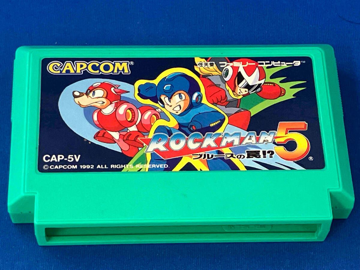 箱説なし※】ロックマン5 ブルースの罠!? - メルカリ