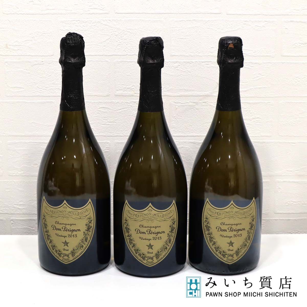 3本セット お酒 未開栓 シャンパン ドンペリニヨン ヴィンテージ 2013 750ml 12.5度 果実酒 - メルカリ