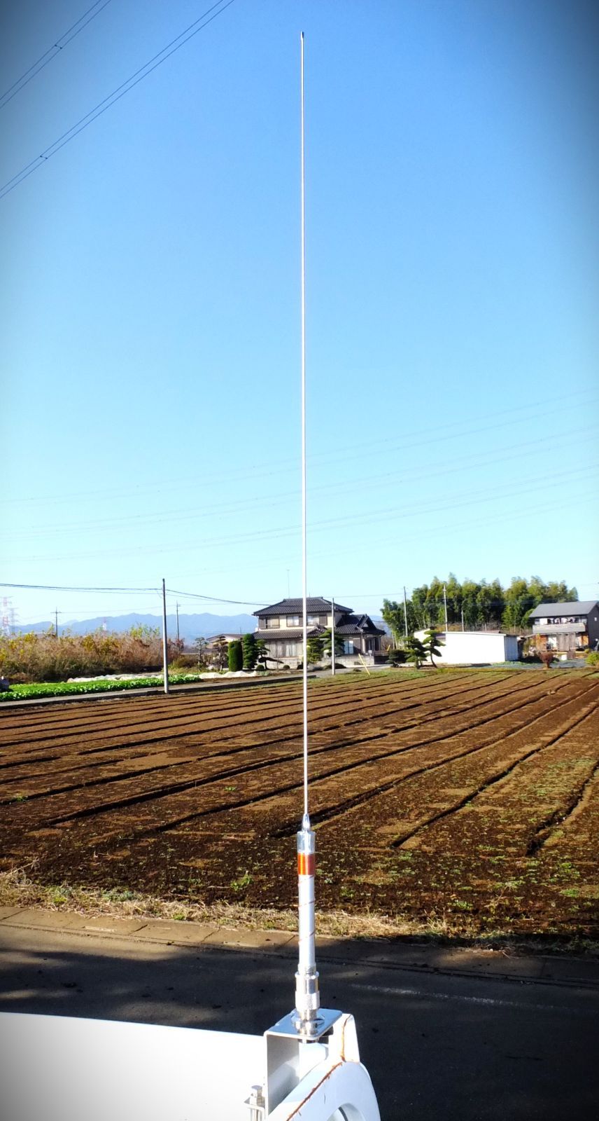 【送料込】★AMコンパクト・軽量！ヘリカルホイップアンテナ25～30MHz（銀） 送料無料】AMコンパクト・軽量！ヘリカルホイップアンテナ25