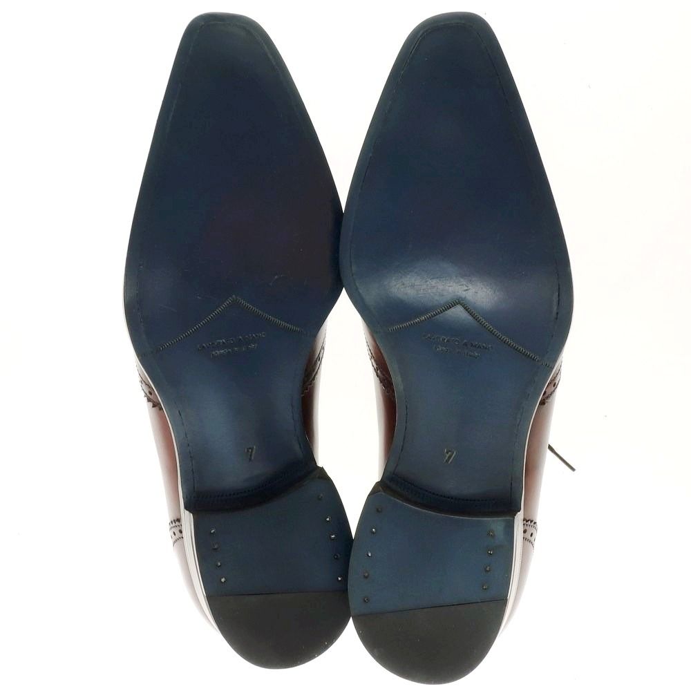  フランチェスコ ベニーニョ BENIGNO ドレスシューズ ブラウン サイズ7 メンズ デッキシューズ 靴