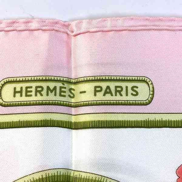 エルメス Hermes カレ90 カリブの島 ブランド小物 スカーフ レディース臭い有り付属品の状態