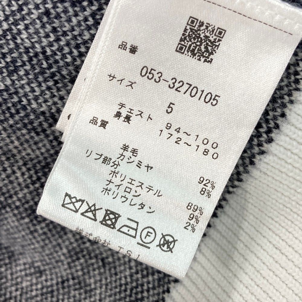 サイズ：5 PEARLY GATES パーリーゲイツ 053-3270105 ニット パーカー