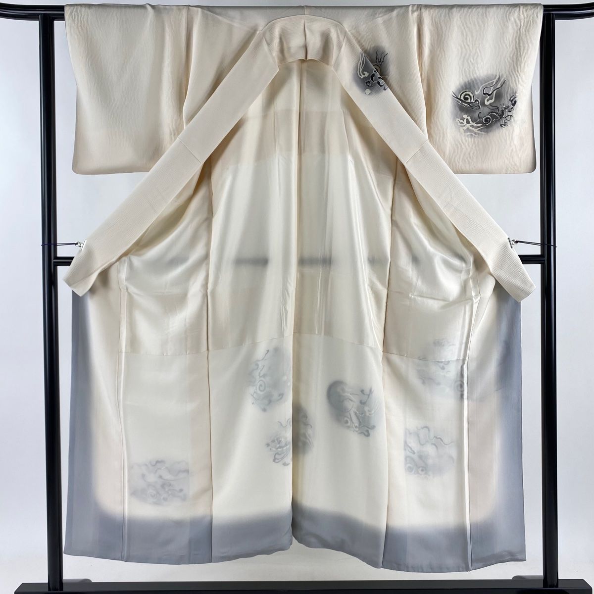 茶道具 古銅 渦模様 蓋置 時代箱 希少(K-XA864)