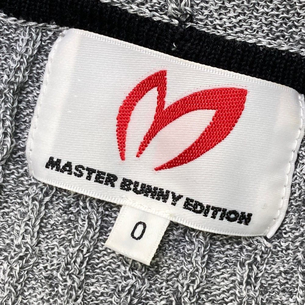 サイズ：0 MASTER BUNNY EDITION マスターバニーエディション  フード付 ニット セーター  グレー系 [240101281062] ゴルフウェア レディース ストスト