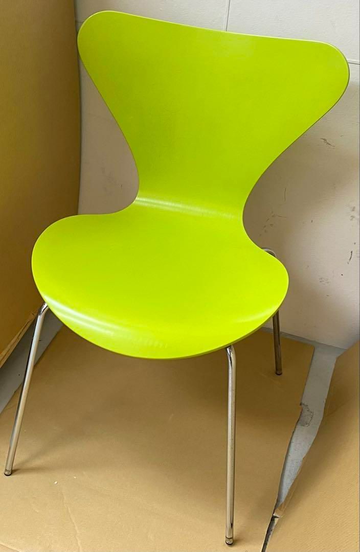 Fritz Hansen フリッツハンセン セブンチェア 1996年製 緑 Fritz Hansen フリッツハンセン セブンチェア 1996年製 緑 - メルカリ