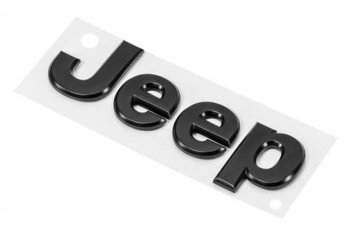 【新着商品】Ｊｅｅｐ エンブレム/マットブラック Jeep純正 JK ラングラー 68185492 【正規品】
