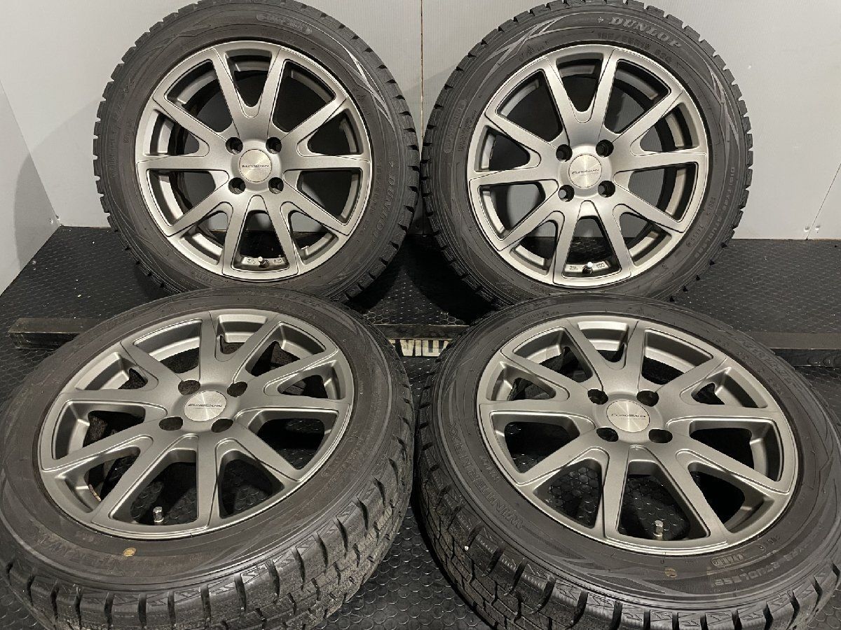 超バリ溝 美品 FIAT500 純正 185/55/R15 タイヤホイールセット