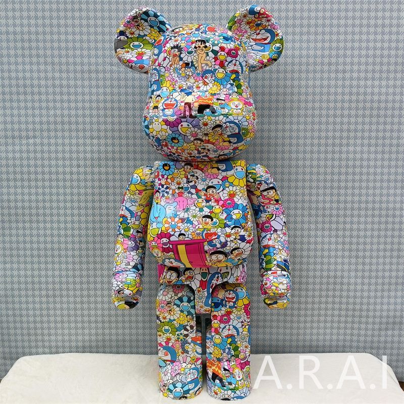 D30G BE@RBRICK 400% ドラえもん村上隆ベアブリック280mm