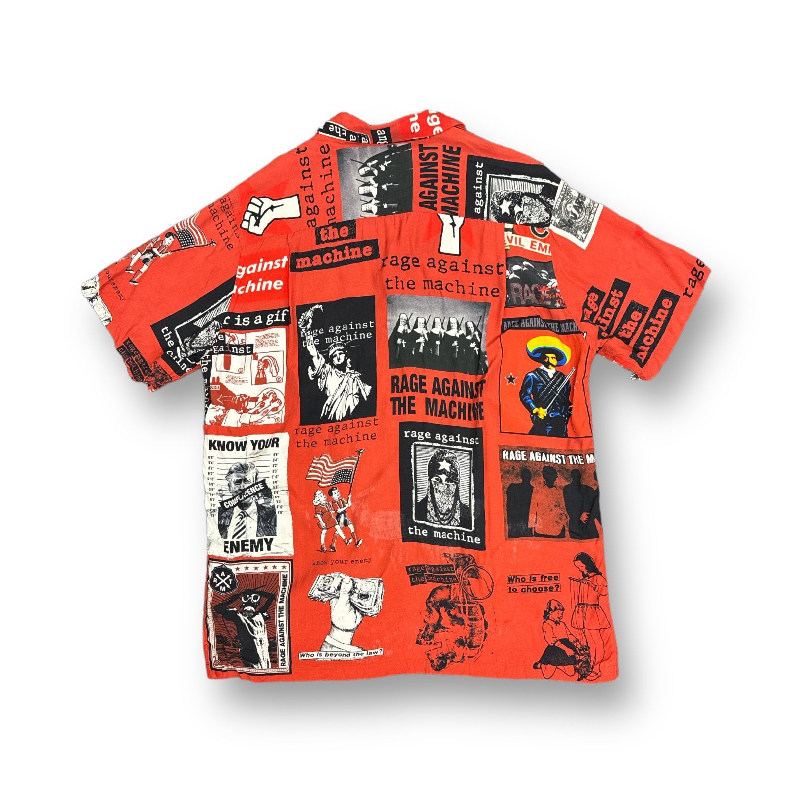定価38600円 WACKO MARIA × RAGE AGAINST THE MACHINE S/S HAWAIIAN 