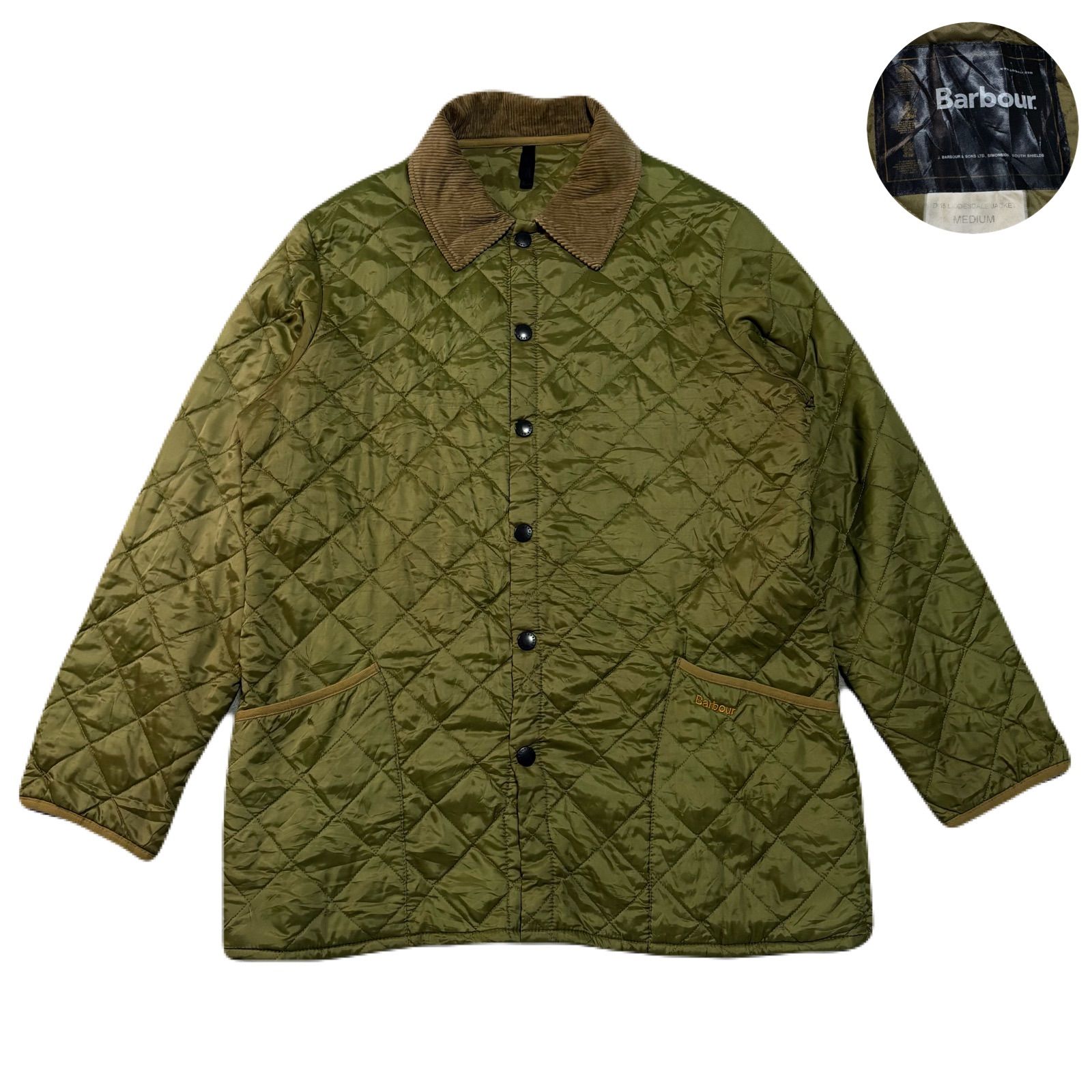 バブアー キルティングジャケット ブルゾン 裏起毛 1102293 ブラック