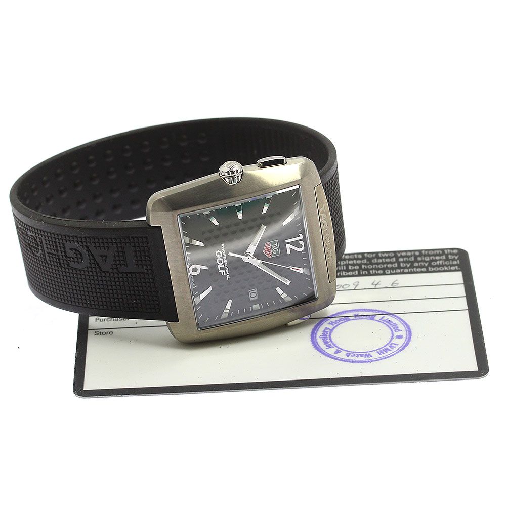 タグホイヤー 腕時計 WAE1111-0 メンズ 黒