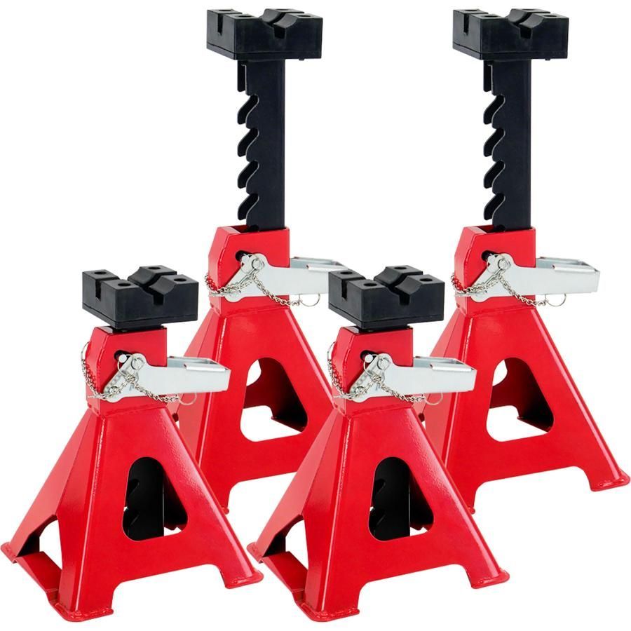 ジャッキスタンド 3t 4基 馬ジャッキ 4個セット ジャッキアップ ウマ 工具 ジャッキアップスタンド 車