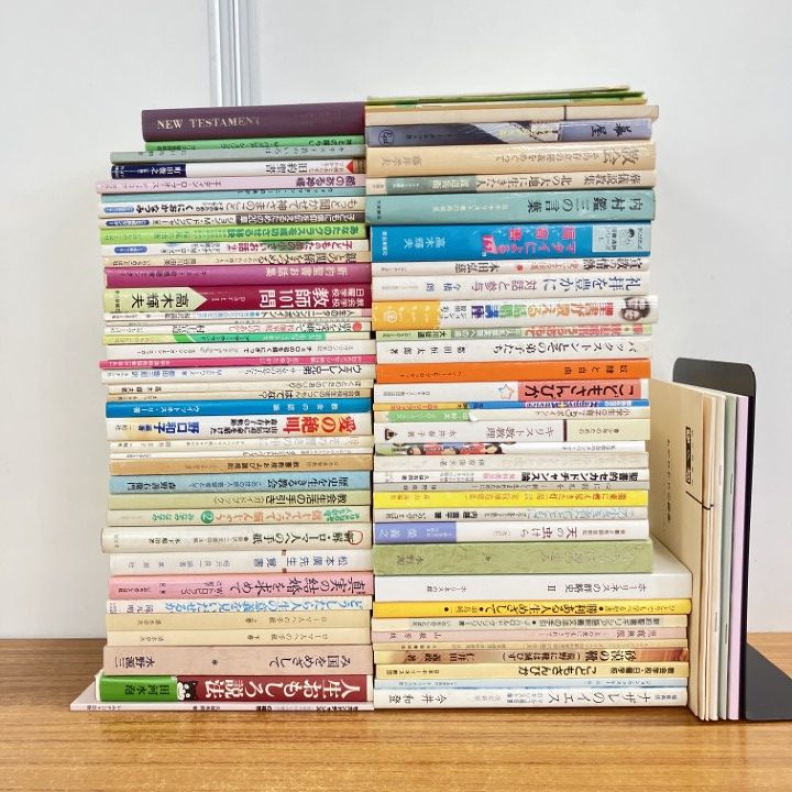 □01)【同梱不可】キリスト教の本/まとめ売り約80冊大量セット