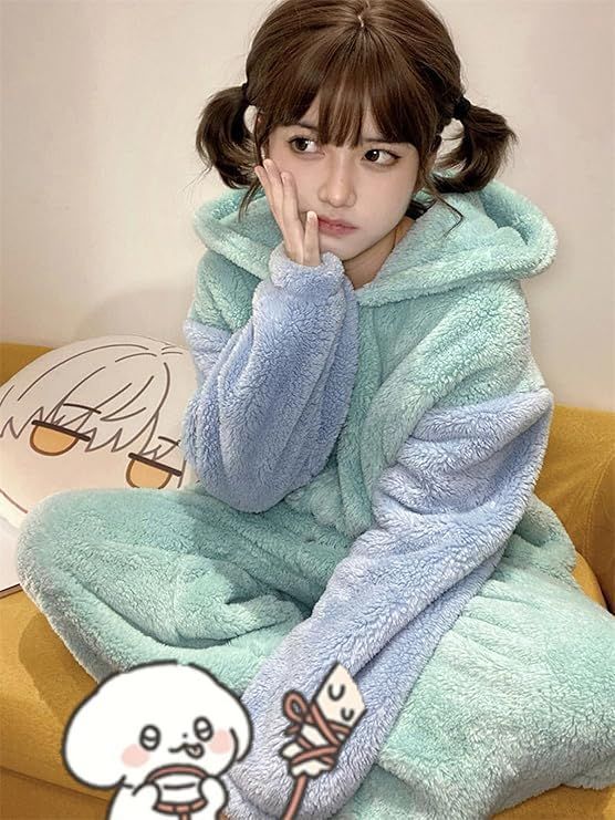 ハンギョドン パジャマ ルームウェア 部屋着 レディース 冬 ふわふわ