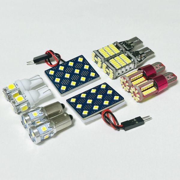 KaoKaoMarket ガイア CXM/SXM10系 鬼爆基盤 3030SMD LED ルームランプ バックランプ ナンバー灯 ポジション球 車内灯 室内灯 車検対応 パーツ 読書灯
