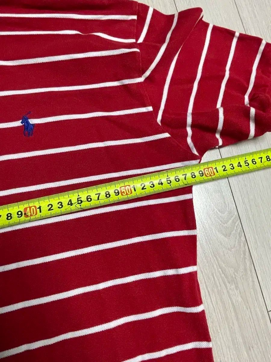 ポロ ストライプ カラー 半袖Tシャツ