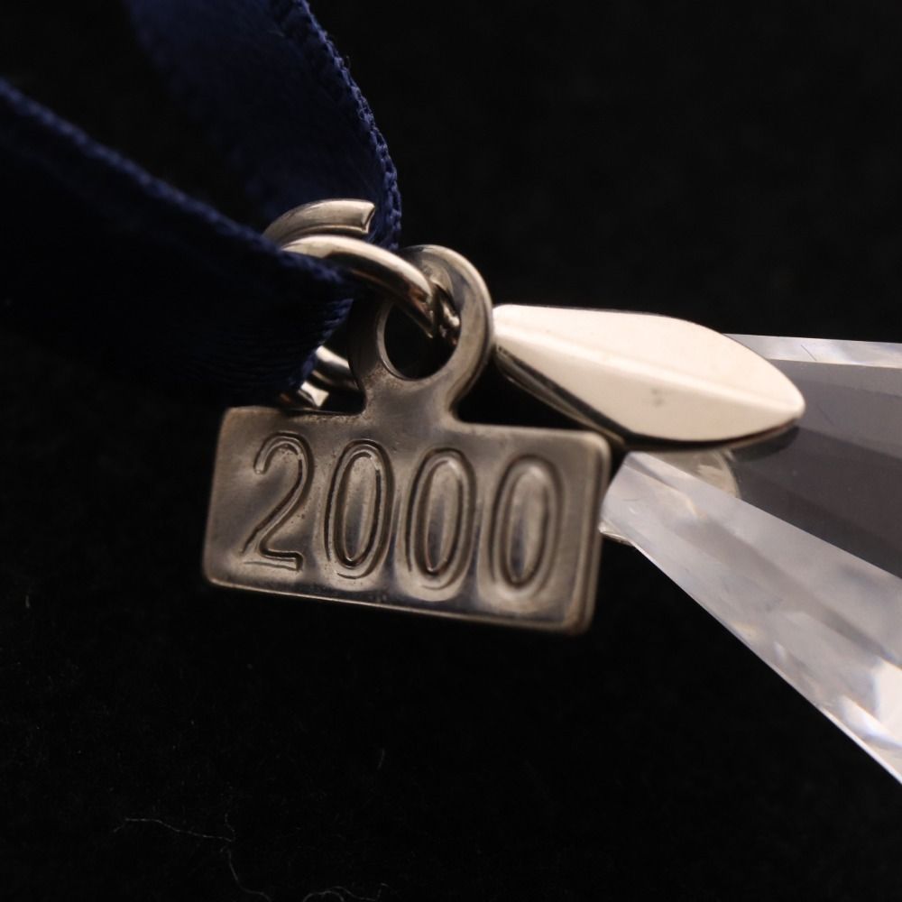 SWAROVSKI クリスマスオーナメント　2000年限定　雪の結晶 箱付 SWAROVSKI（スワロフスキー） 『2000 クリスマスオーナメント』 243452