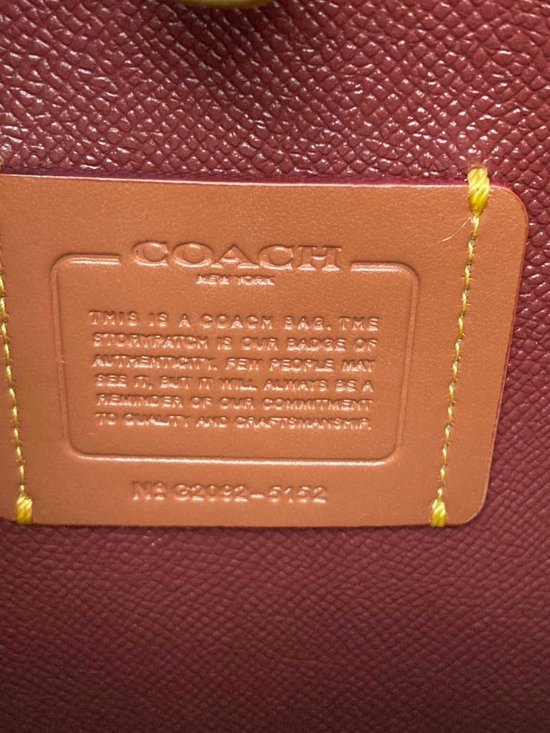 COACH コーチ 5152 チャーリーバケットバッグ 2WAY ショルダーバッグ